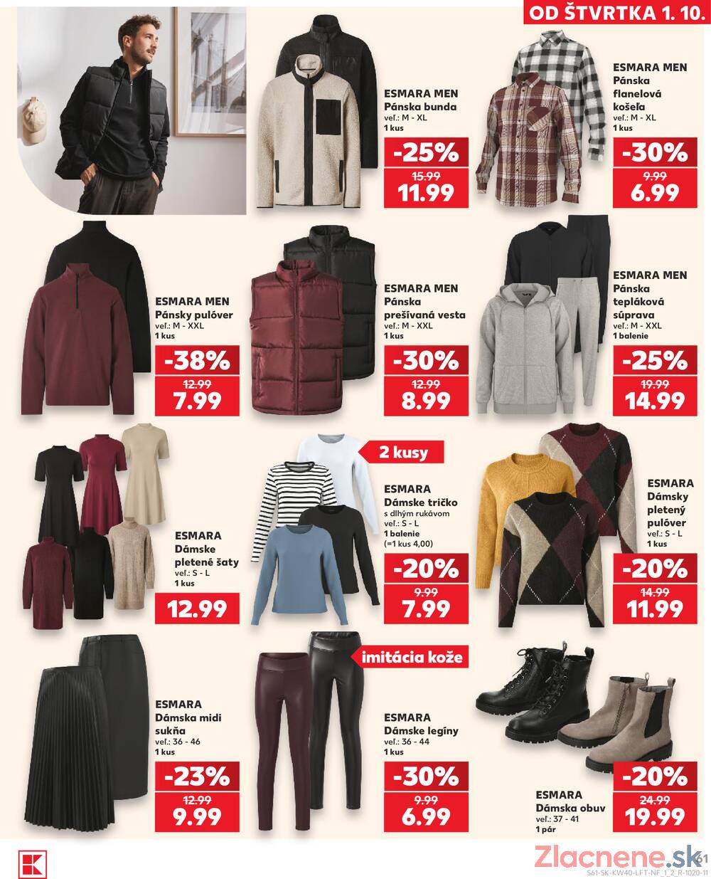 Kaufland 1.10. - 7.10. - Kaufland Poprad - Jiřího Wolkera