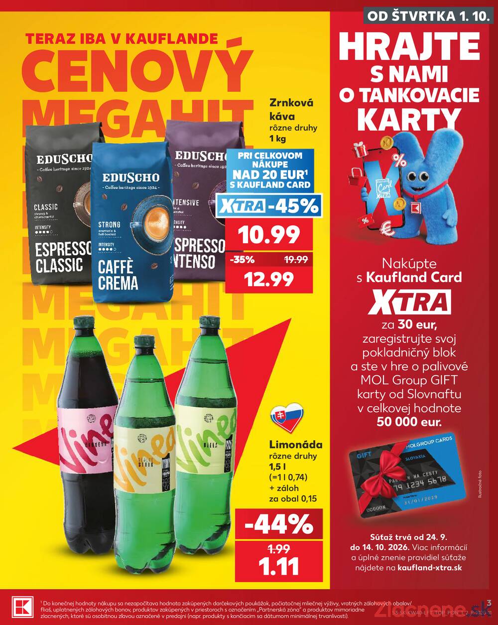 Kaufland 1.10. - 7.10. - Kaufland Veľký Meder
