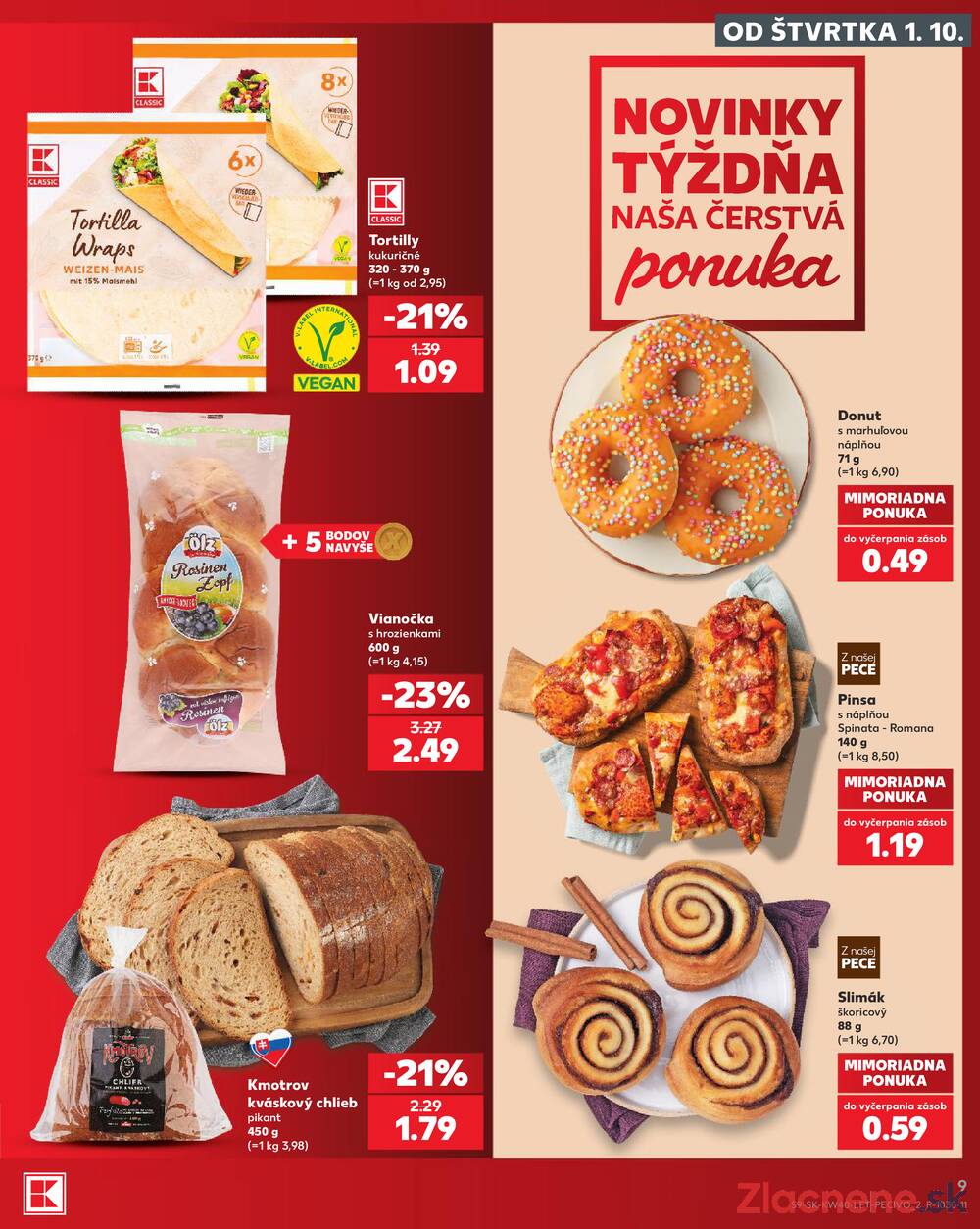 Kaufland 1.10. - 7.10. - Kaufland Bánovce nad Bebravou