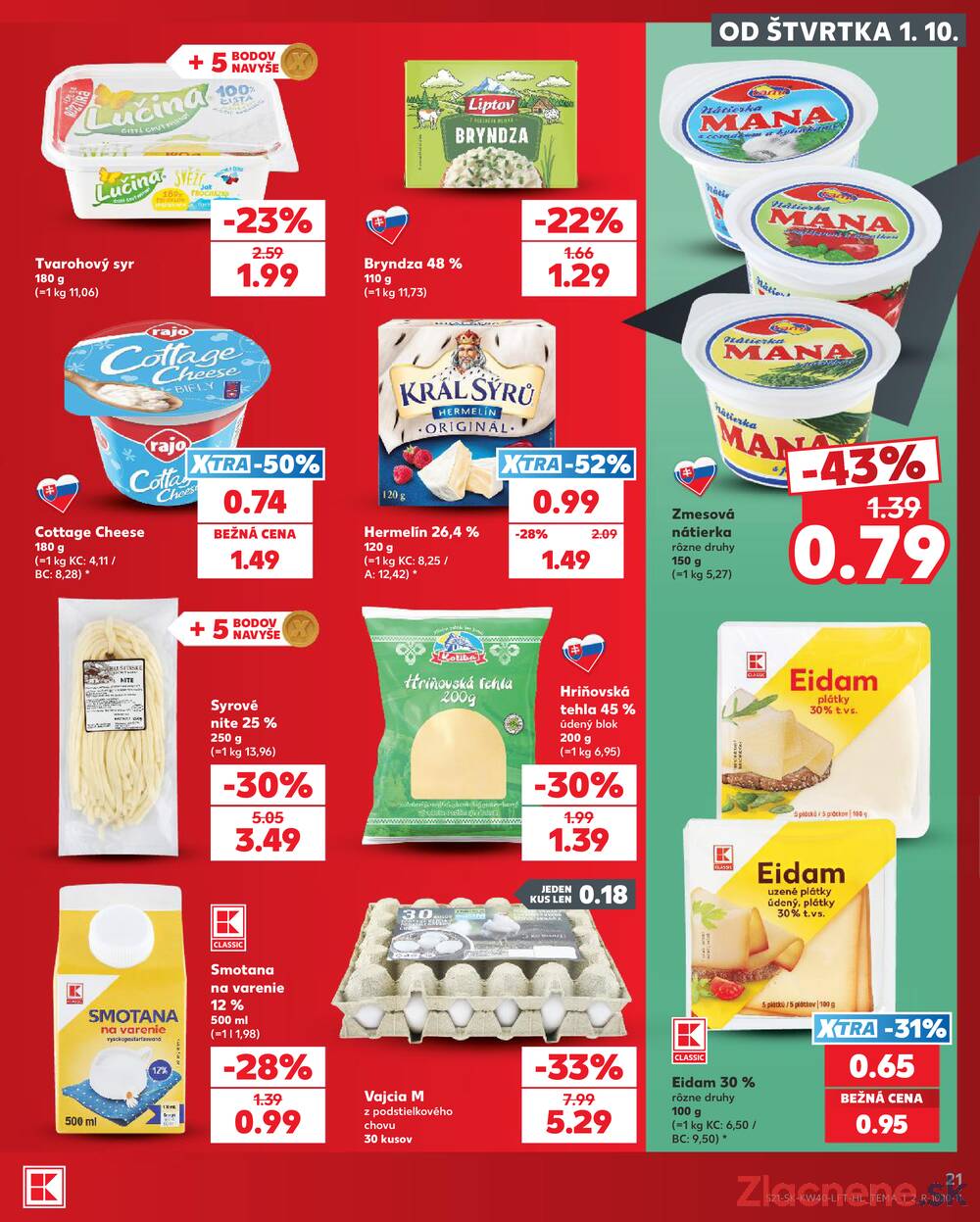 Kaufland 1.10. - 7.10. - Kaufland Bánovce nad Bebravou