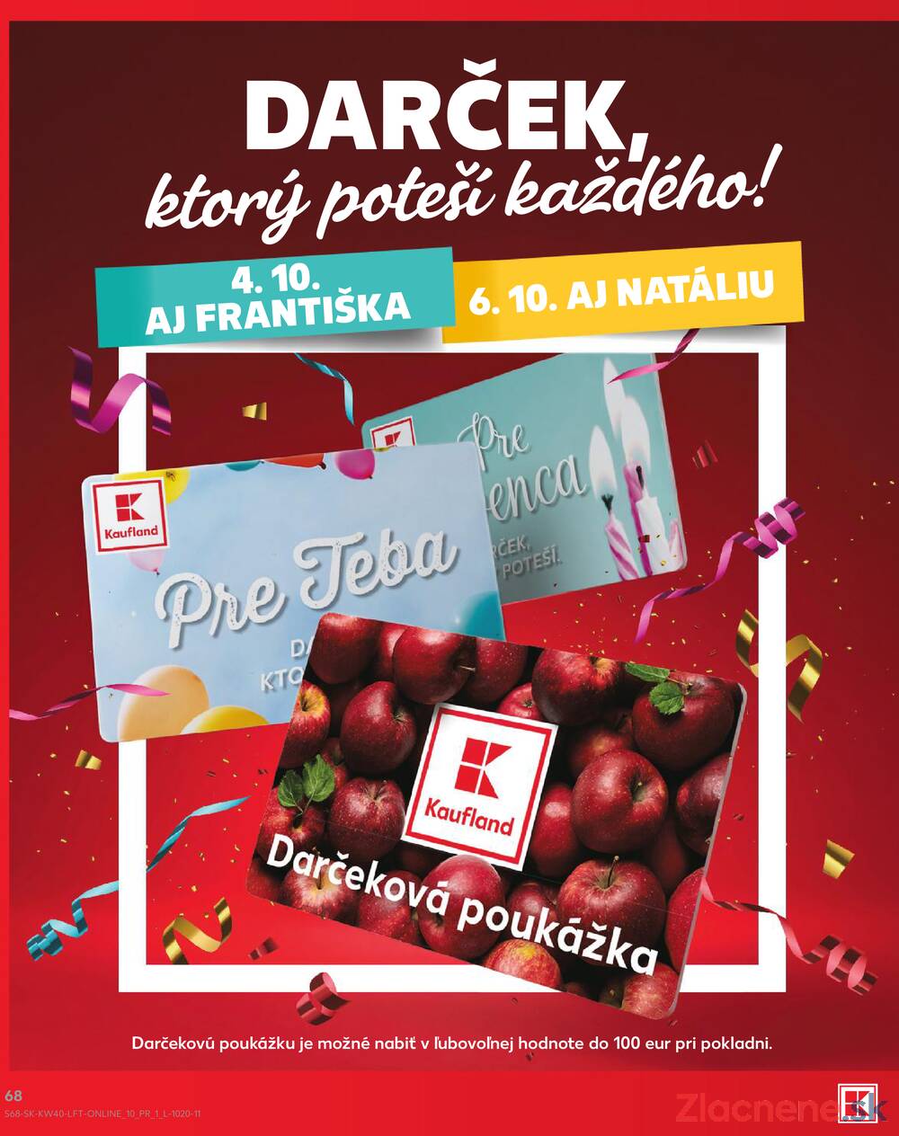 Kaufland 1.10. - 7.10. - Kaufland Bánovce nad Bebravou