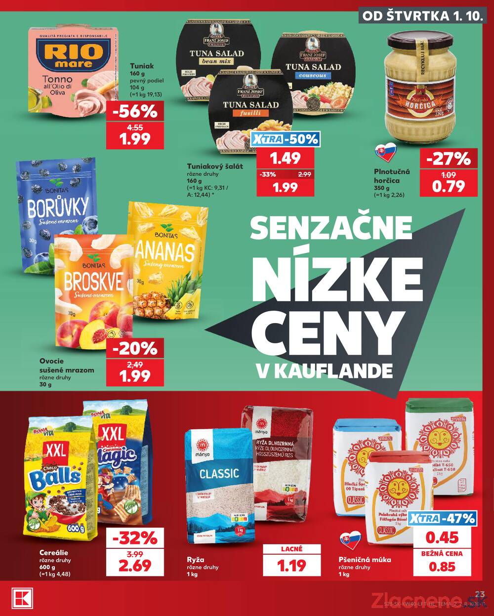 Kaufland 1.10. - 7.10. - Kaufland Bratislava - Bory