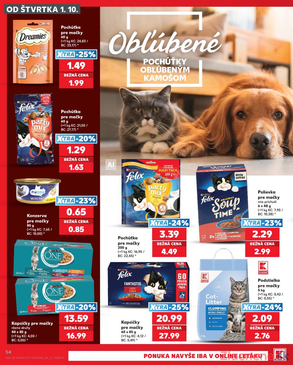 Kaufland 1.10. - 7.10. - Kaufland Bratislava - Bory
