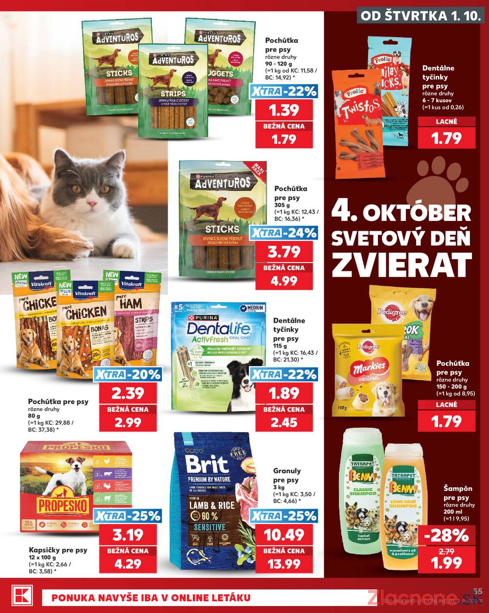 Kaufland 1.10. - 7.10. - Kaufland Bratislava - Bory