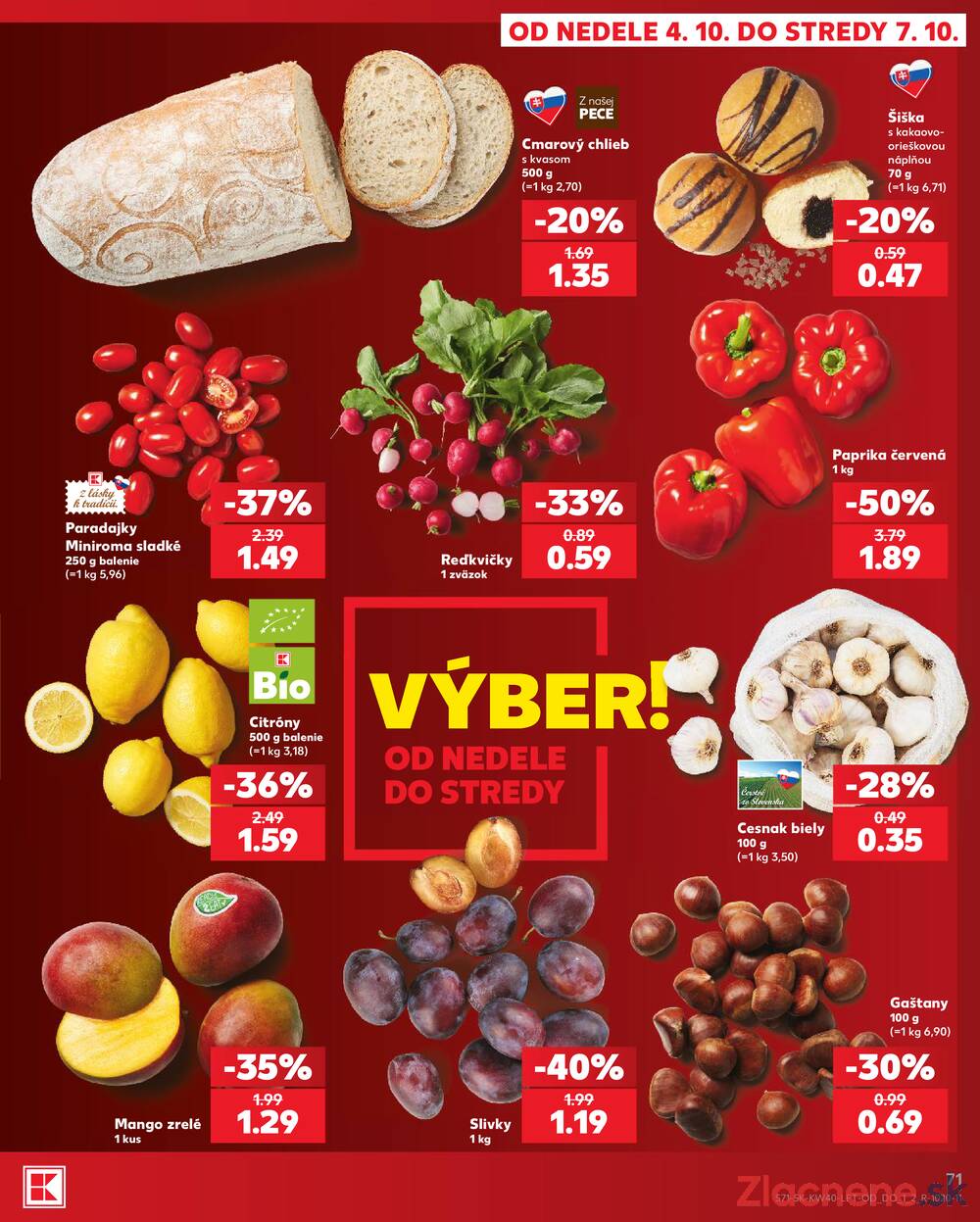 Kaufland 1.10. - 7.10. - Kaufland Bratislava - Petržalka
