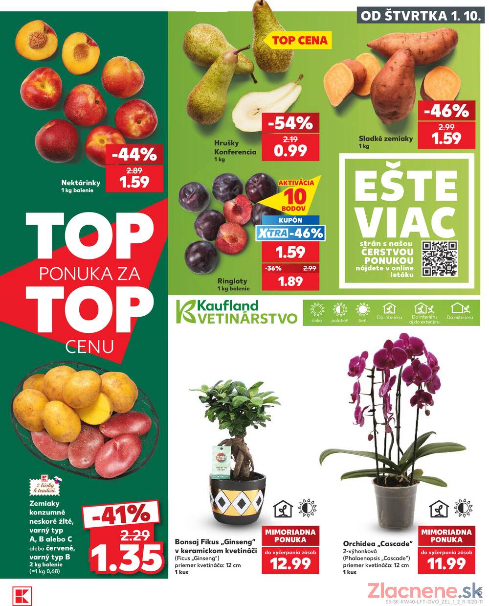 Kaufland 1.10. - 7.10. - Kaufland Trnava - Juh - Bratislavská