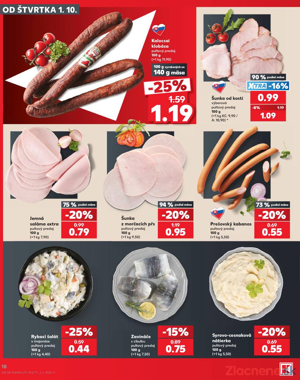 Kaufland 1.10. - 7.10. - Kaufland Žiar nad Hronom