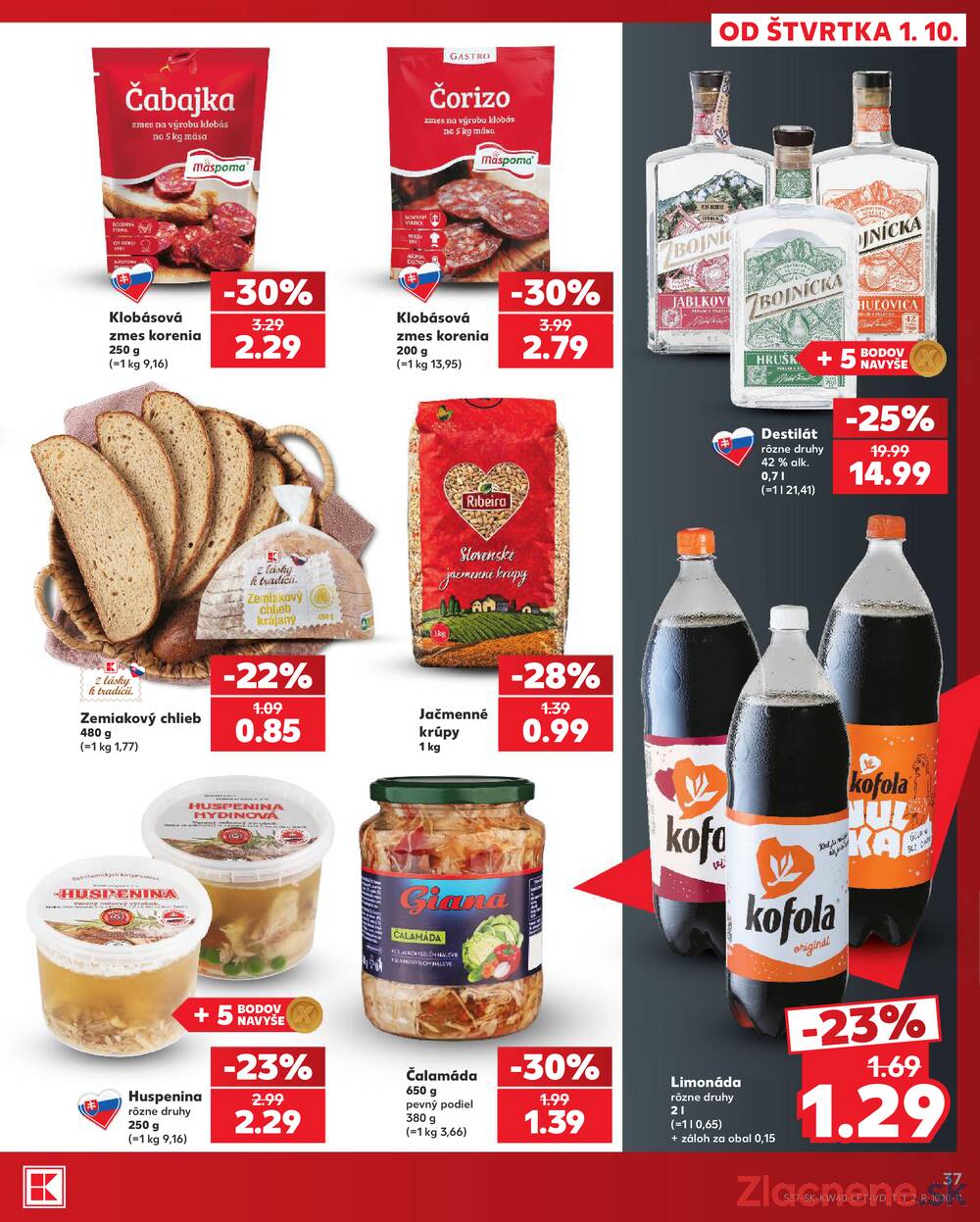 Kaufland 1.10. - 7.10. - Kaufland Žiar nad Hronom