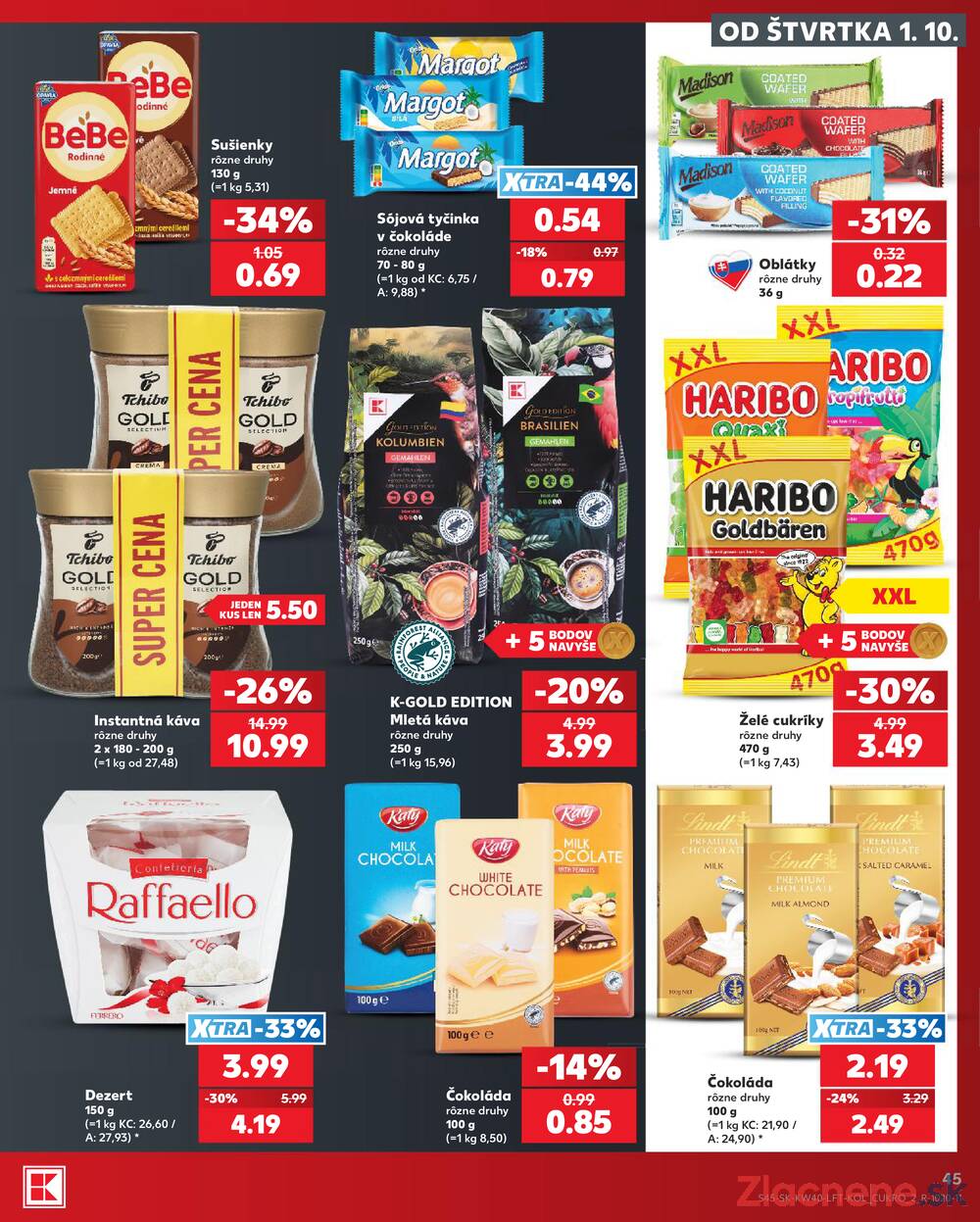 Kaufland 1.10. - 7.10. - Kaufland Žiar nad Hronom