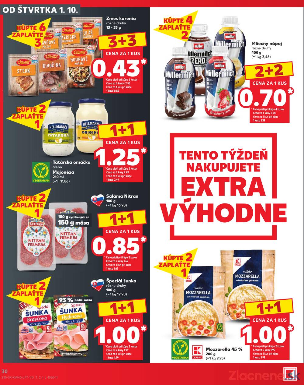 Kaufland 1.10. - 7.10. - Kaufland Košice - Nad Jazerom