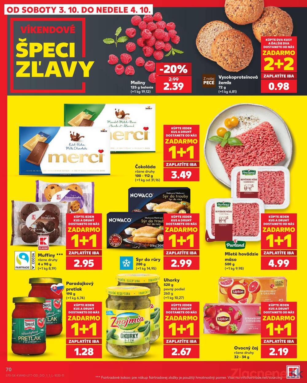 Kaufland 1.10. - 7.10. - Kaufland Košice - Nad Jazerom