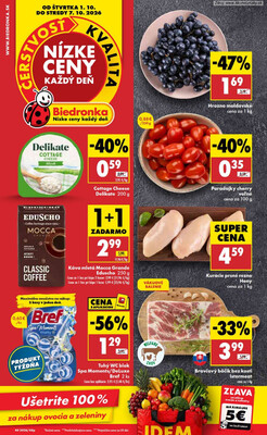 leták Biedronka