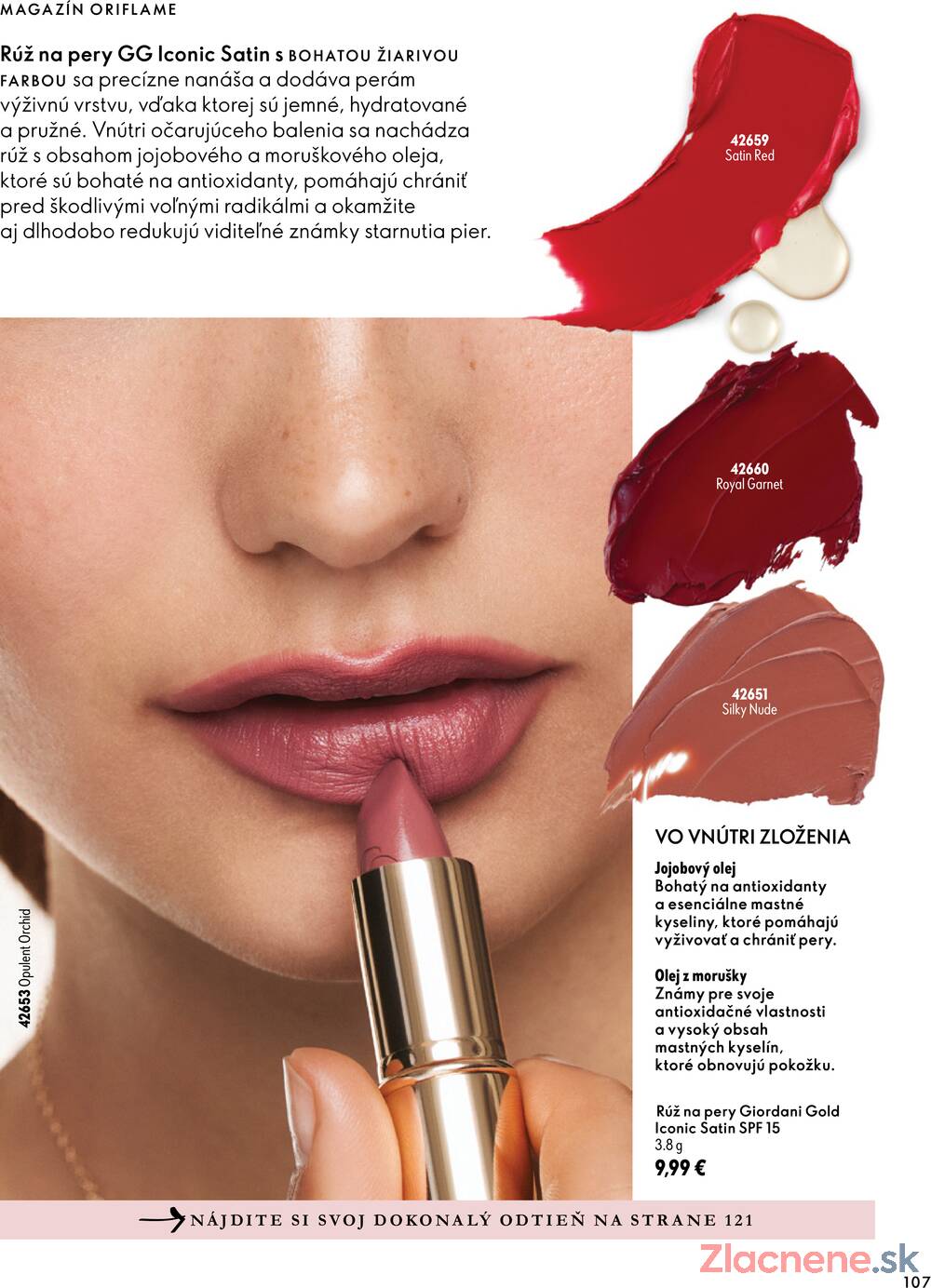 Leták Oriflame - Oriflame do 10.11. - strana 107 Leták Oriflame - Oriflame do 10.11. - strana 107