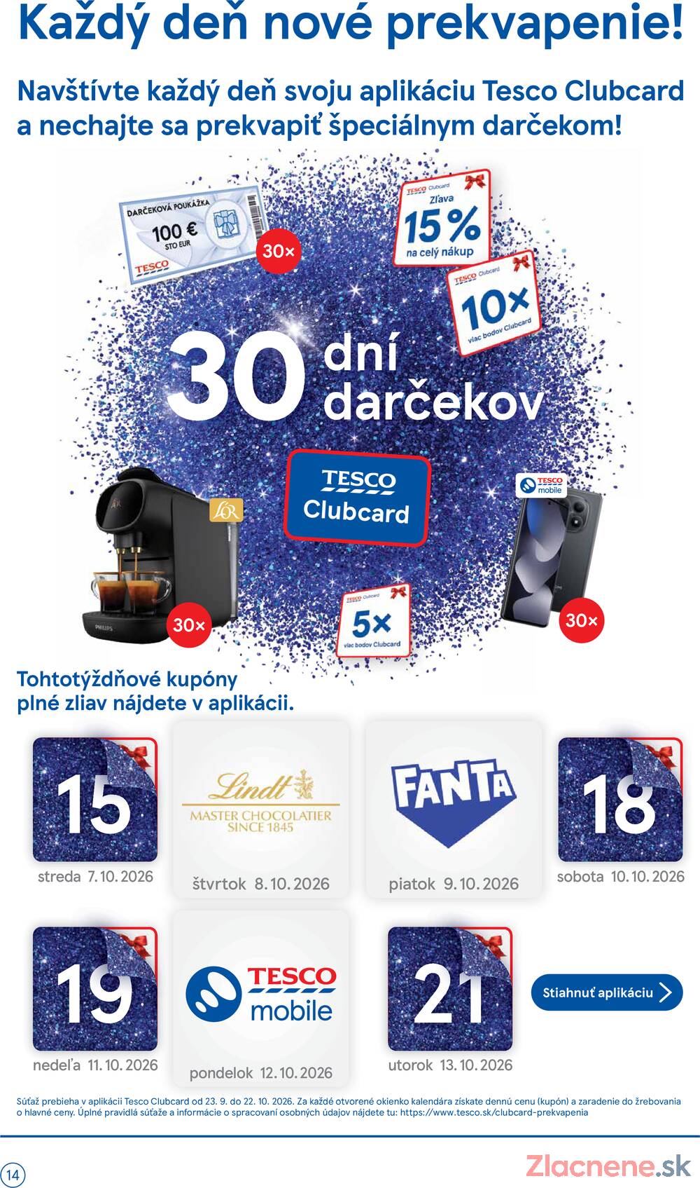 Tesco hypermarkety 7.10. - 13.10.