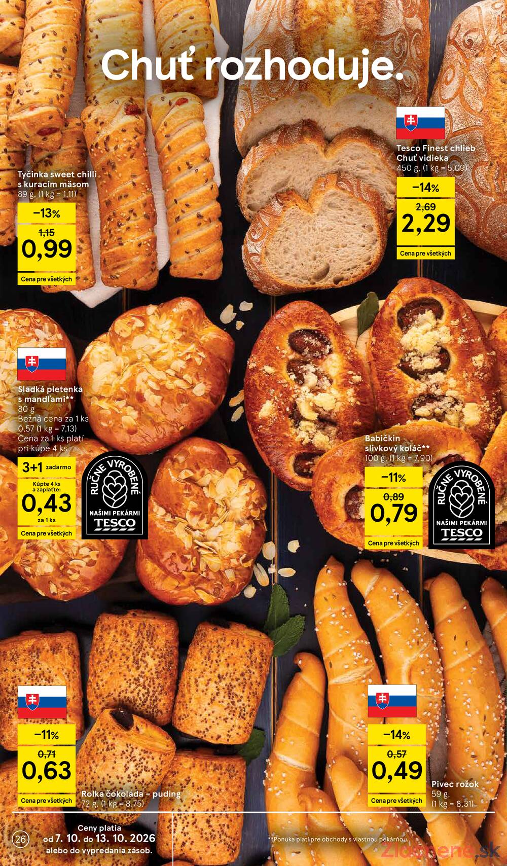 Tesco hypermarkety 7.10. - 13.10.