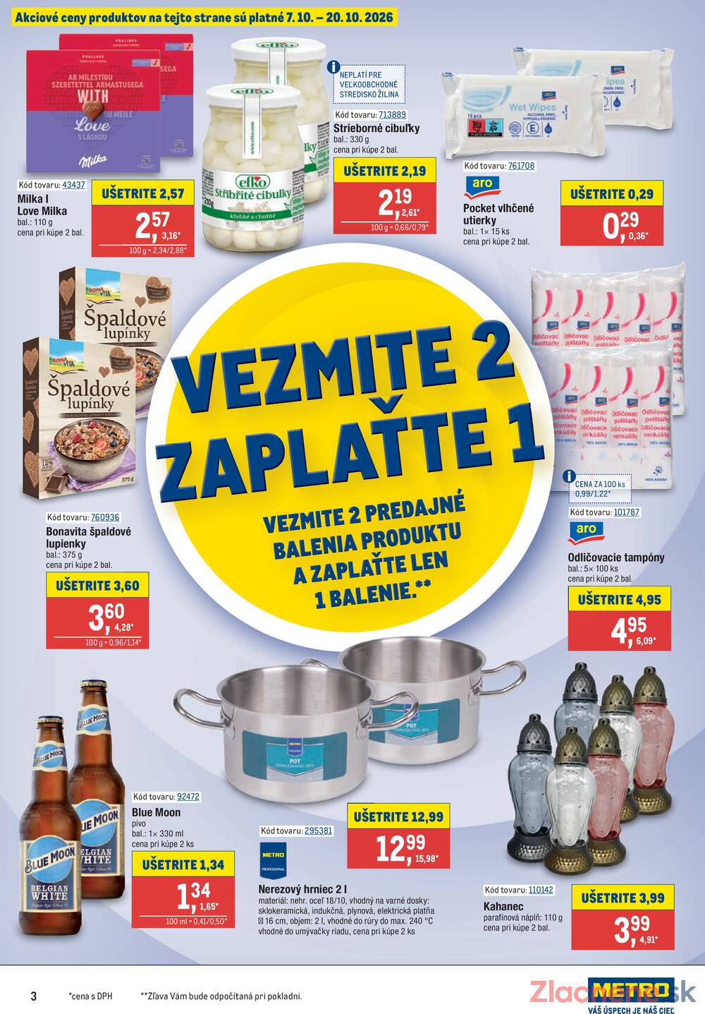 Leták METRO - METRO Gastronómia do 20.10. - strana 3 Leták METRO - METRO Gastronómia do 20.10. - strana 3