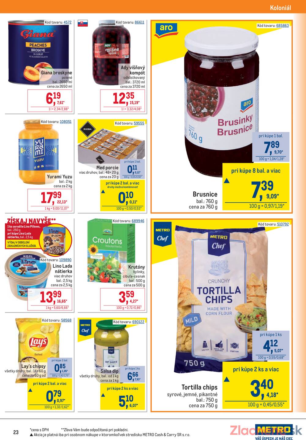 Leták METRO - METRO Gastronómia do 20.10. - strana 23 Leták METRO - METRO Gastronómia do 20.10. - strana 23