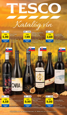 leták Tesco