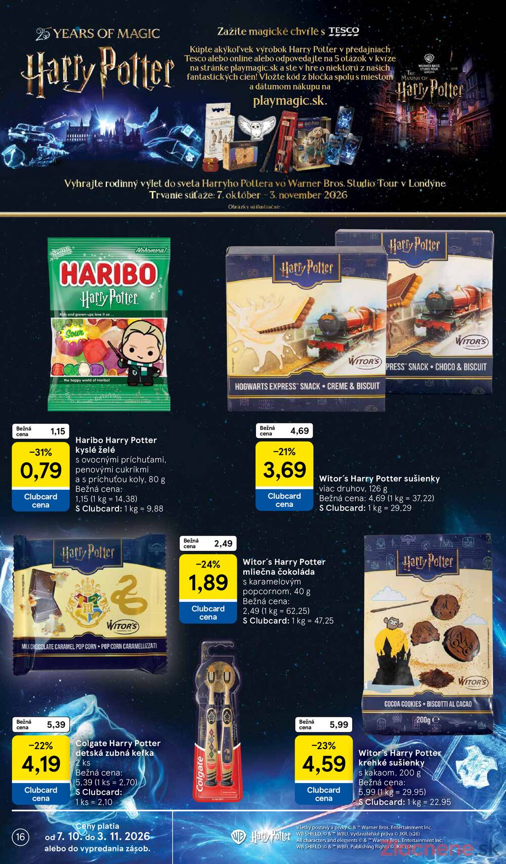 Tesco supermarkety od 14.10. do 20.10.2026