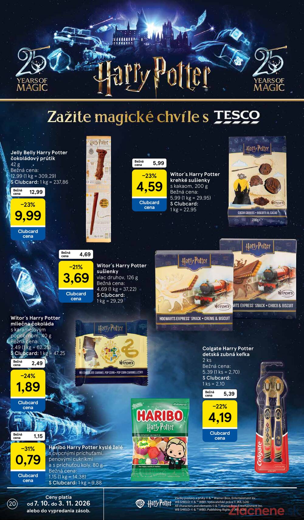 Leták Tesco - Tesco hypermarkety 14.10. - 20.10. - strana 20 Leták Tesco - Tesco hypermarkety 14.10. - 20.10. - strana 20