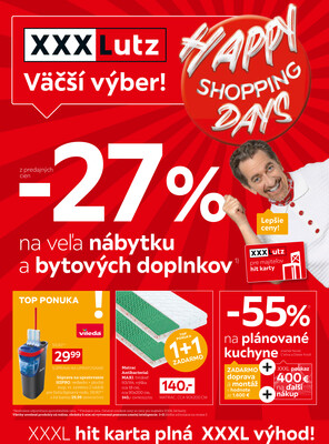 leták XXXLutz