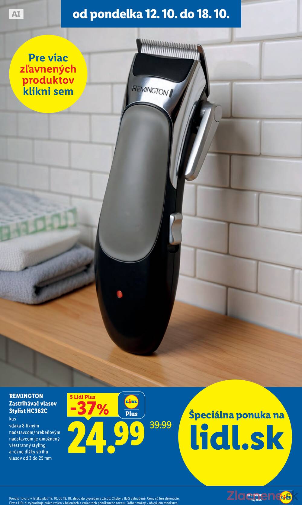 Lidl 12.10. - 18.10.