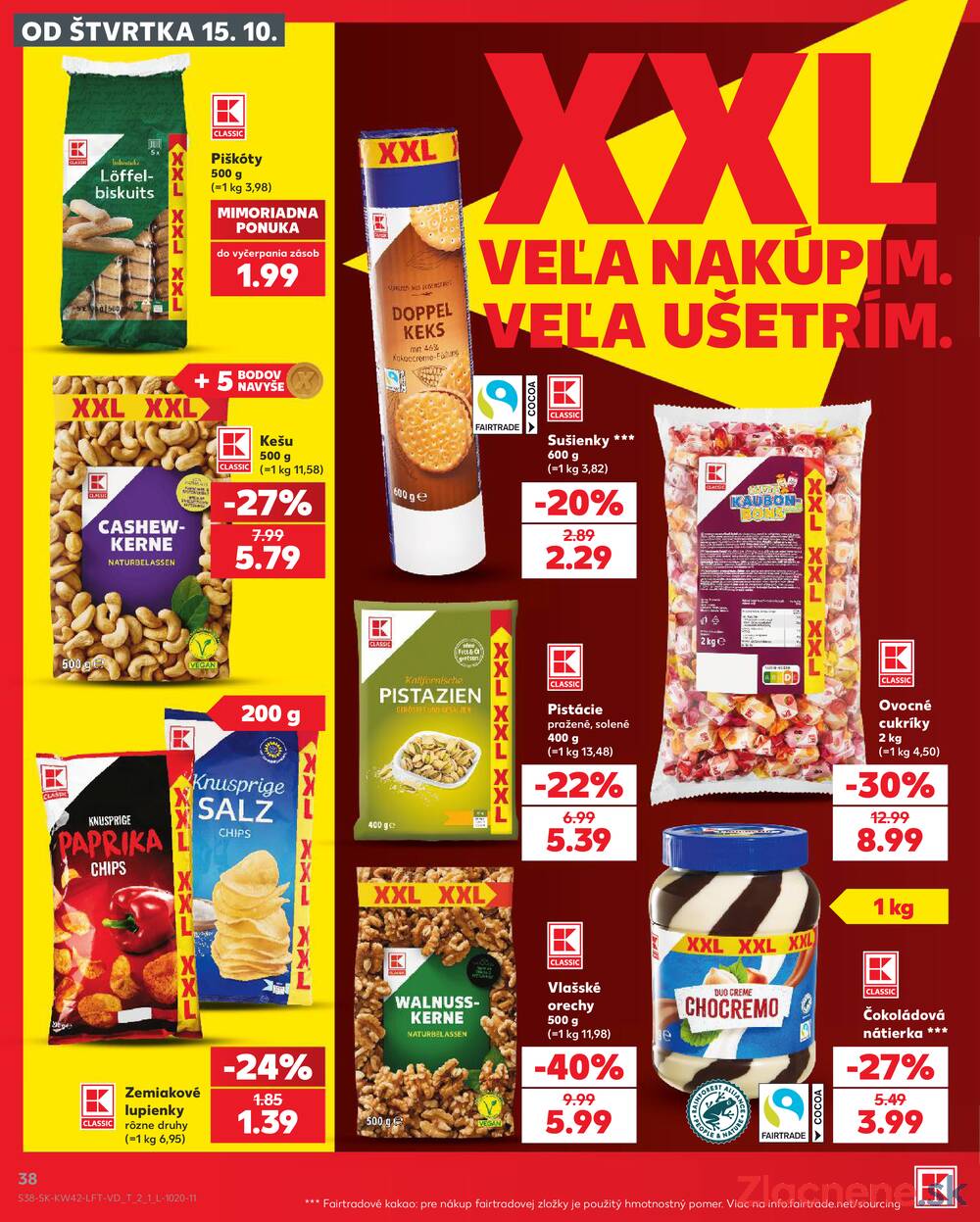 Kaufland 15.10. - 21.10. - Kaufland Spišská Nová Ves