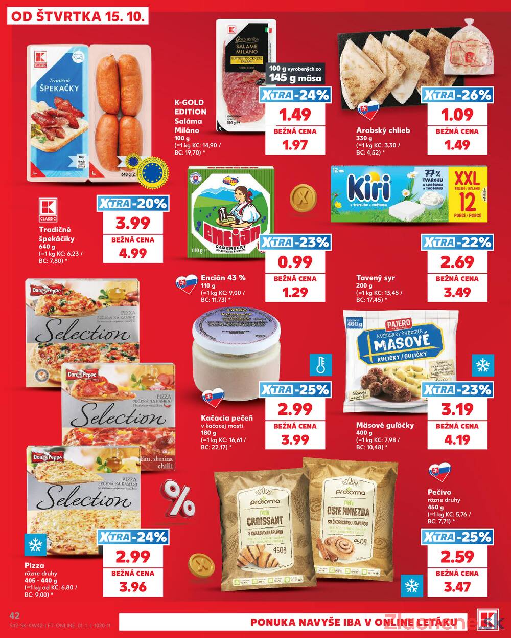 Kaufland 15.10. - 21.10. - Kaufland Bardejov