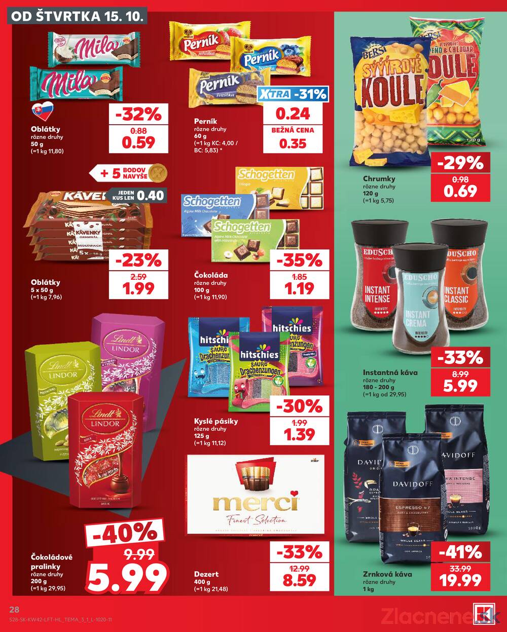 Leták Kaufland - Kaufland 15.10. - 21.10. - Kaufland Kežmarok - strana 28