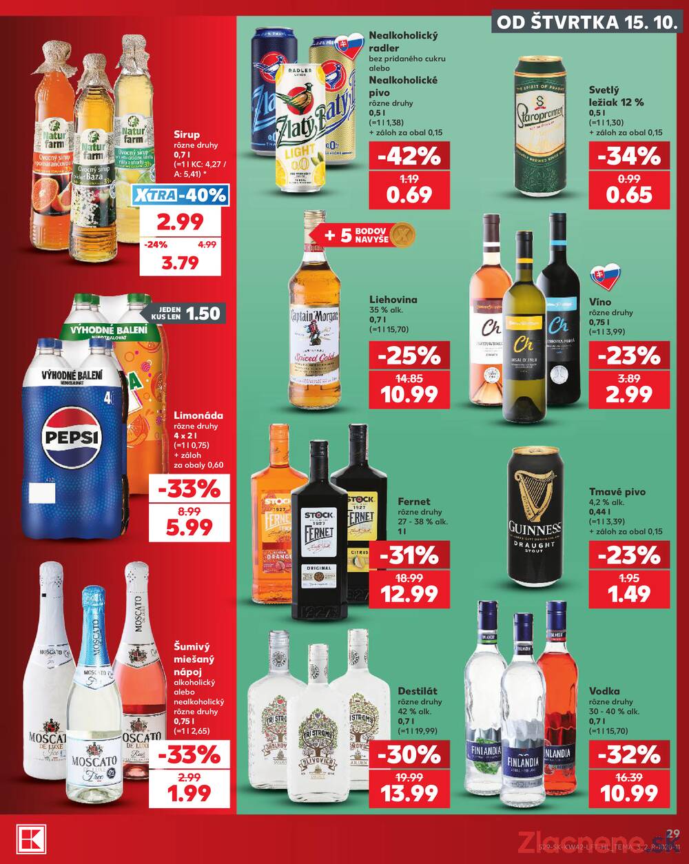 Kaufland 15.10. - 21.10. - Kaufland Trebišov