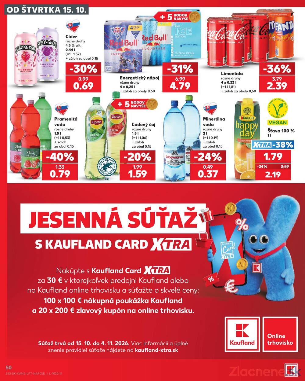 Kaufland 15.10. - 21.10. - Kaufland Michalovce (Humenská cesta)