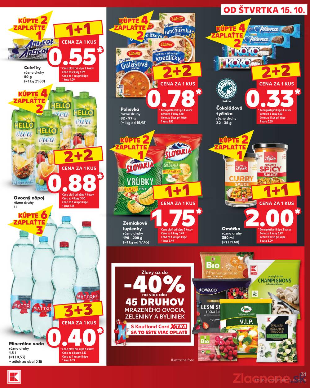 Kaufland 15.10. - 21.10. - Kaufland Piešťany