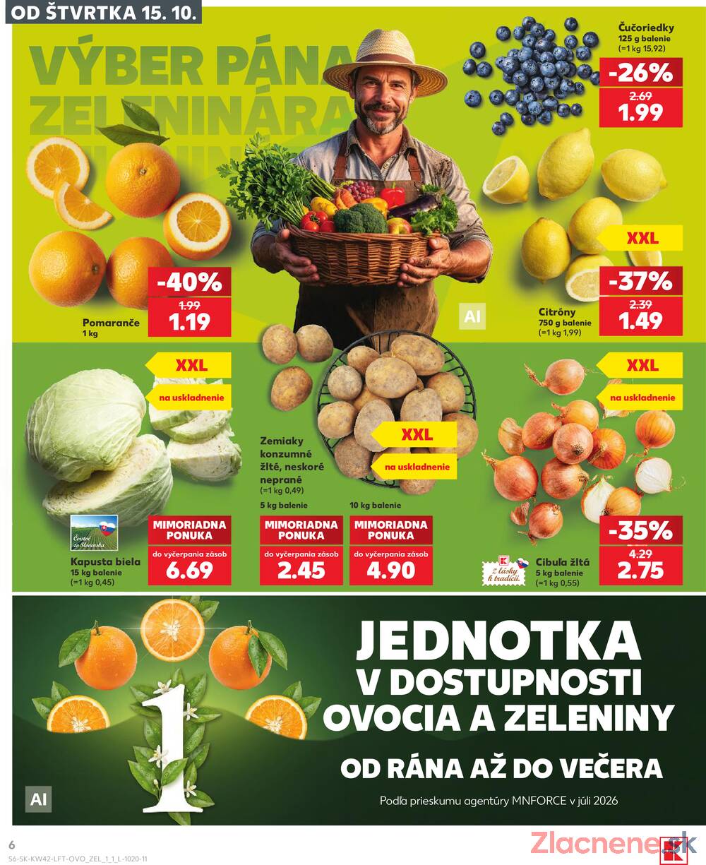 Kaufland 15.10. - 21.10. - Kaufland Bánovce nad Bebravou