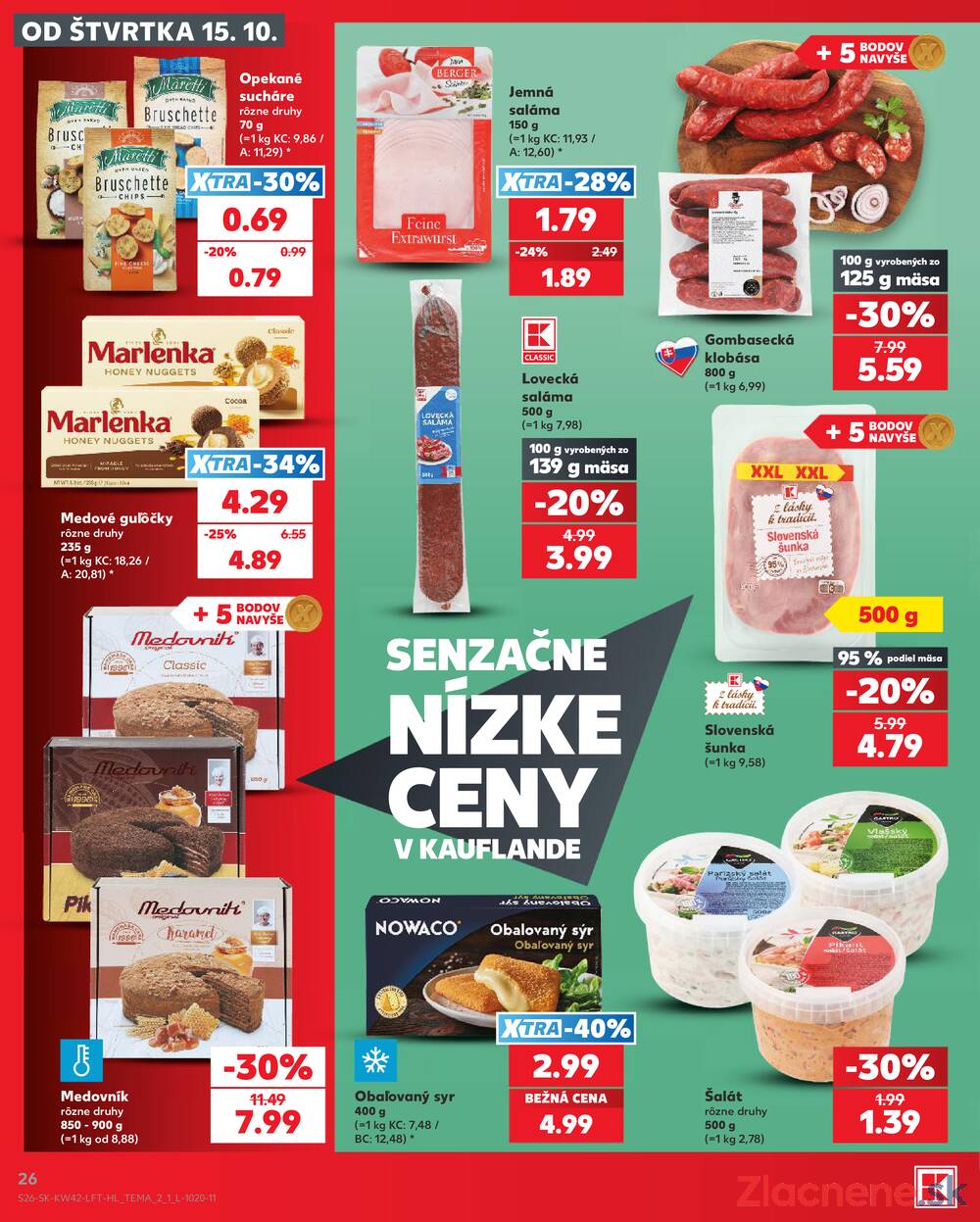 Kaufland 15.10. - 21.10. - Kaufland Trnava - Nová ul.