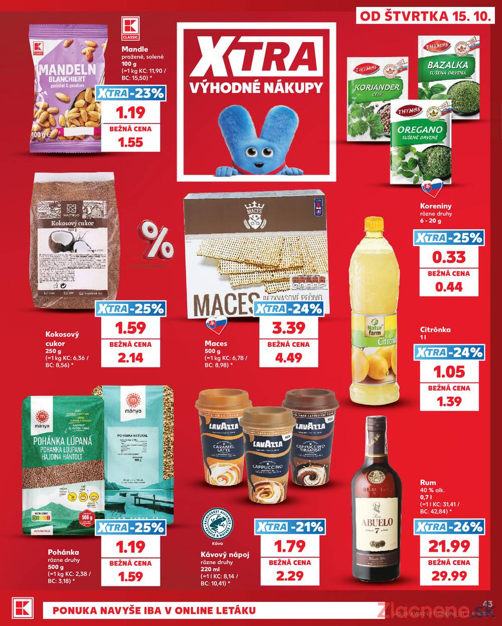 Kaufland 15.10. - 21.10. - Kaufland Trnava - Nová ul.