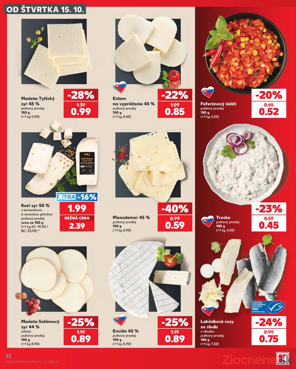 Leták Kaufland - Kaufland 15.10. - 21.10. - Kaufland Topoľčany - strana 22