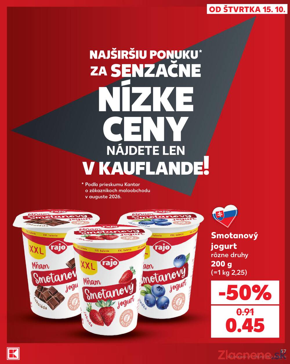 Leták Kaufland - Kaufland 15.10. - 21.10. - Kaufland Topoľčany - strana 57 Leták Kaufland - Kaufland 15.10. - 21.10. - Kaufland Topoľčany - strana 57