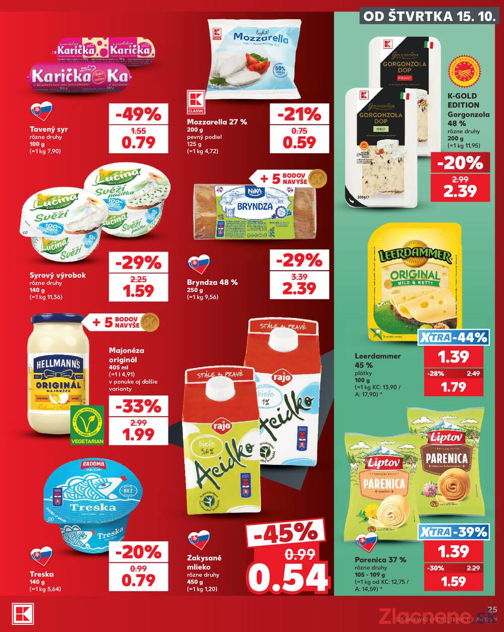 Kaufland 15.10. - 21.10. - Kaufland Bratislava - Podunajské Biskupice