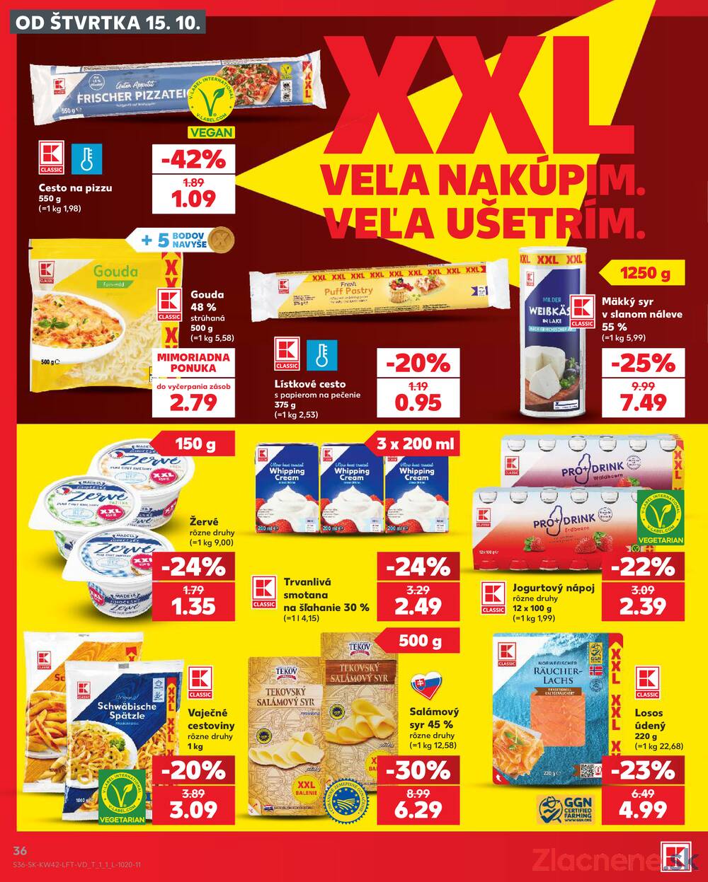 Leták Kaufland - Kaufland 15.10. - 21.10. - Kaufland Bratislava - Podunajské Biskupice - strana 36