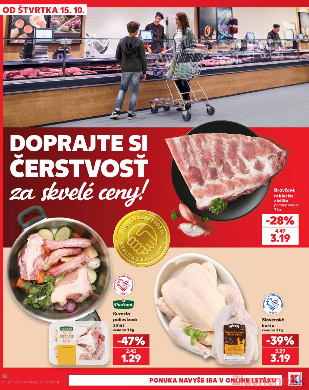 Kaufland 15.10. - 21.10. - Kaufland Liptovský Mikuláš