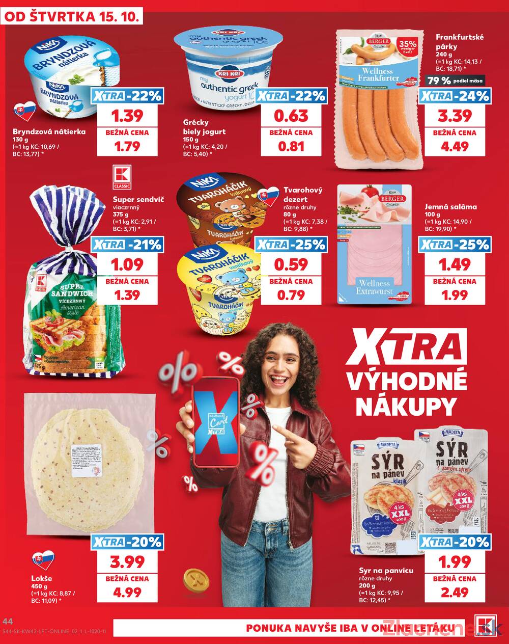 Kaufland 15.10. - 21.10. - Kaufland Martin-Podhaj