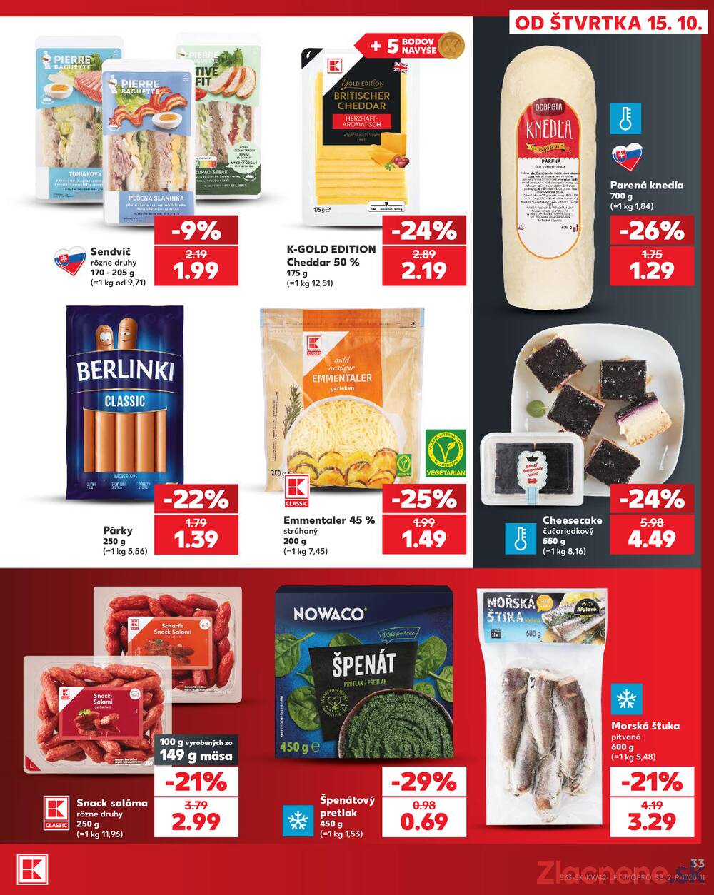 Kaufland 15.10. - 21.10. - Kaufland Žiar nad Hronom