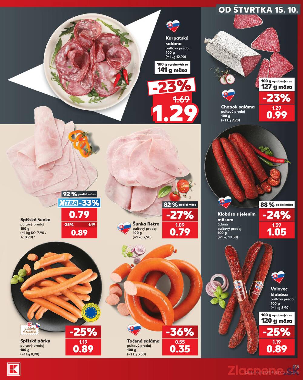 Kaufland 15.10. - 21.10. - Kaufland Skalica - Mallého
