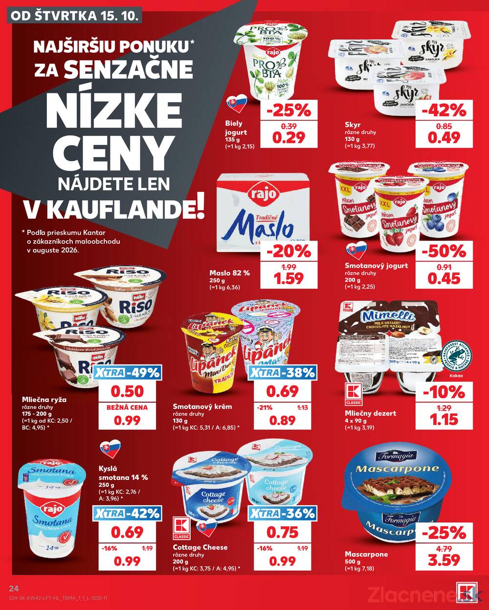 Kaufland 15.10. - 21.10. - Kaufland Považská Bystrica - Centrum