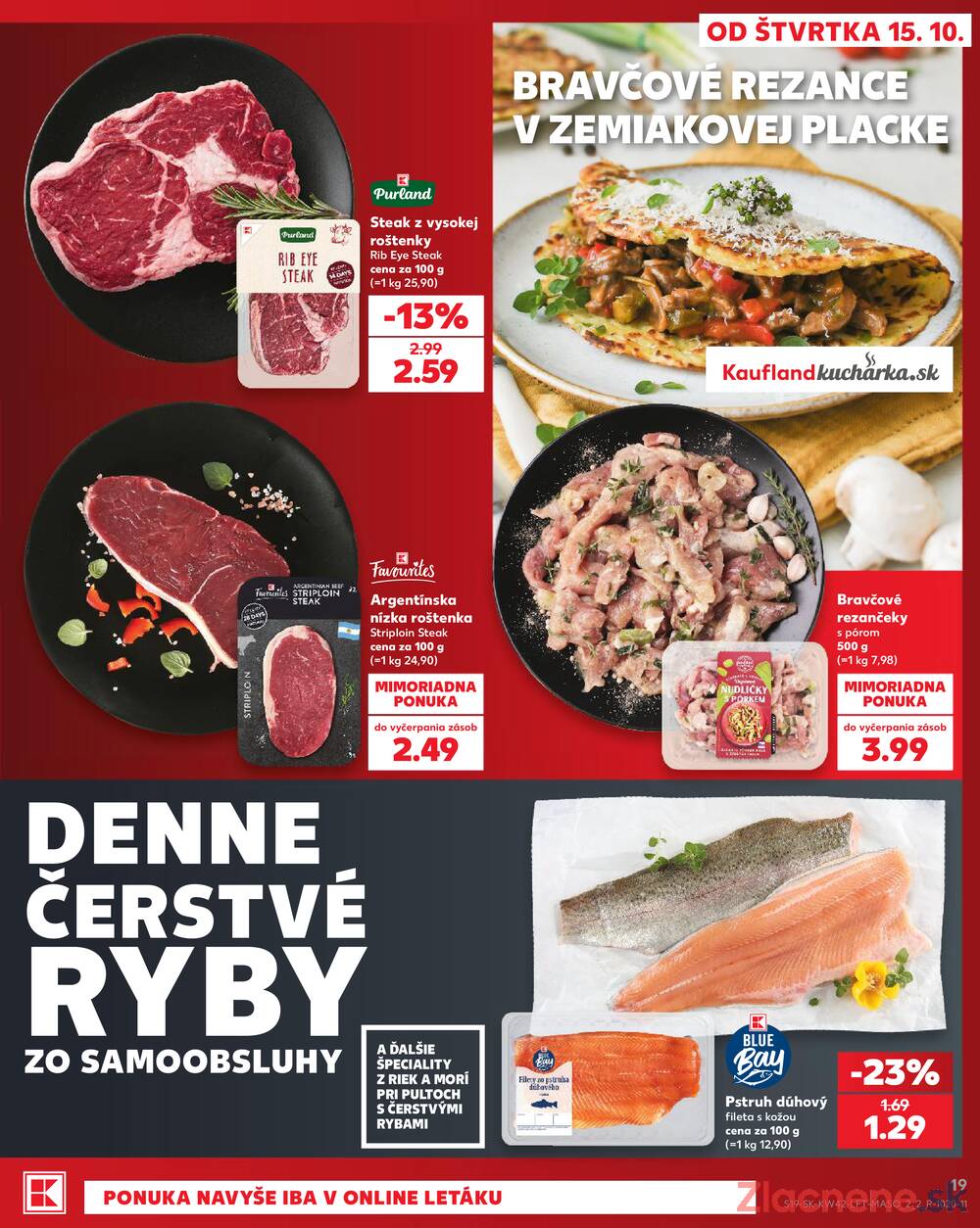 Kaufland 15.10. - 21.10. - Kaufland Žilina
