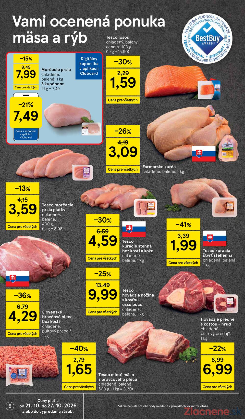 Tesco hypermarkety 21.10. - 27.10.