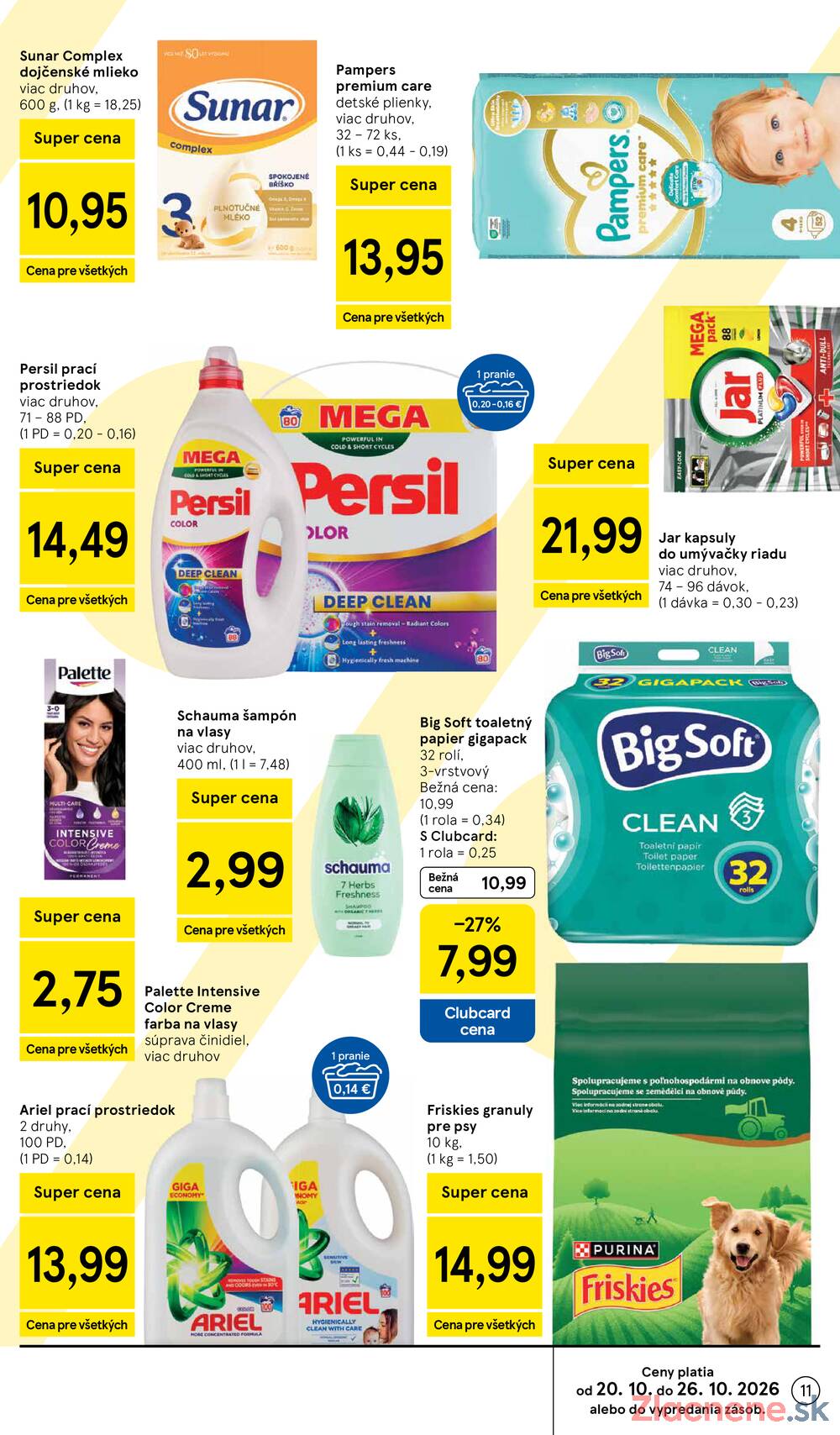 Tesco hypermarkety 21.10. - 27.10.