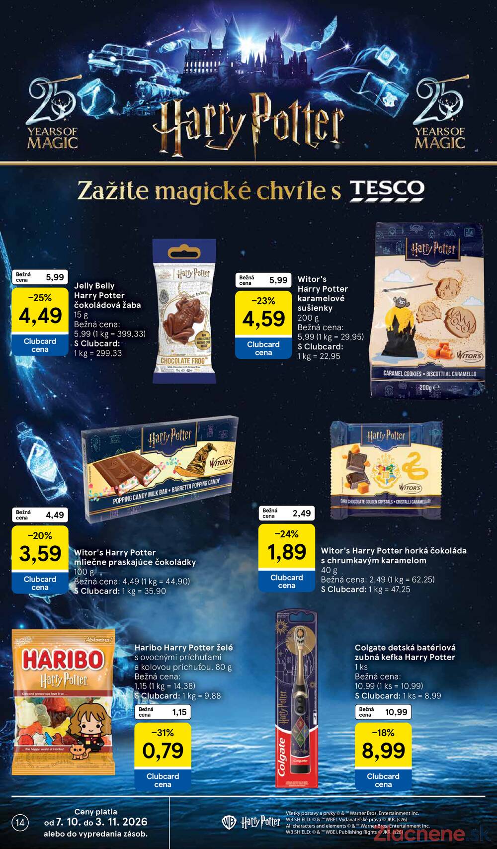 Tesco hypermarkety 21.10. - 27.10.