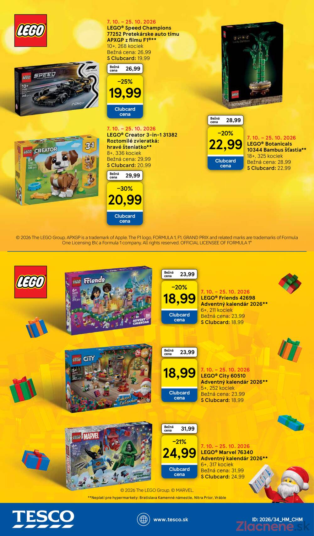 Leták Tesco - Tesco hypermarkety 21.10. - 27.10. - strana 42