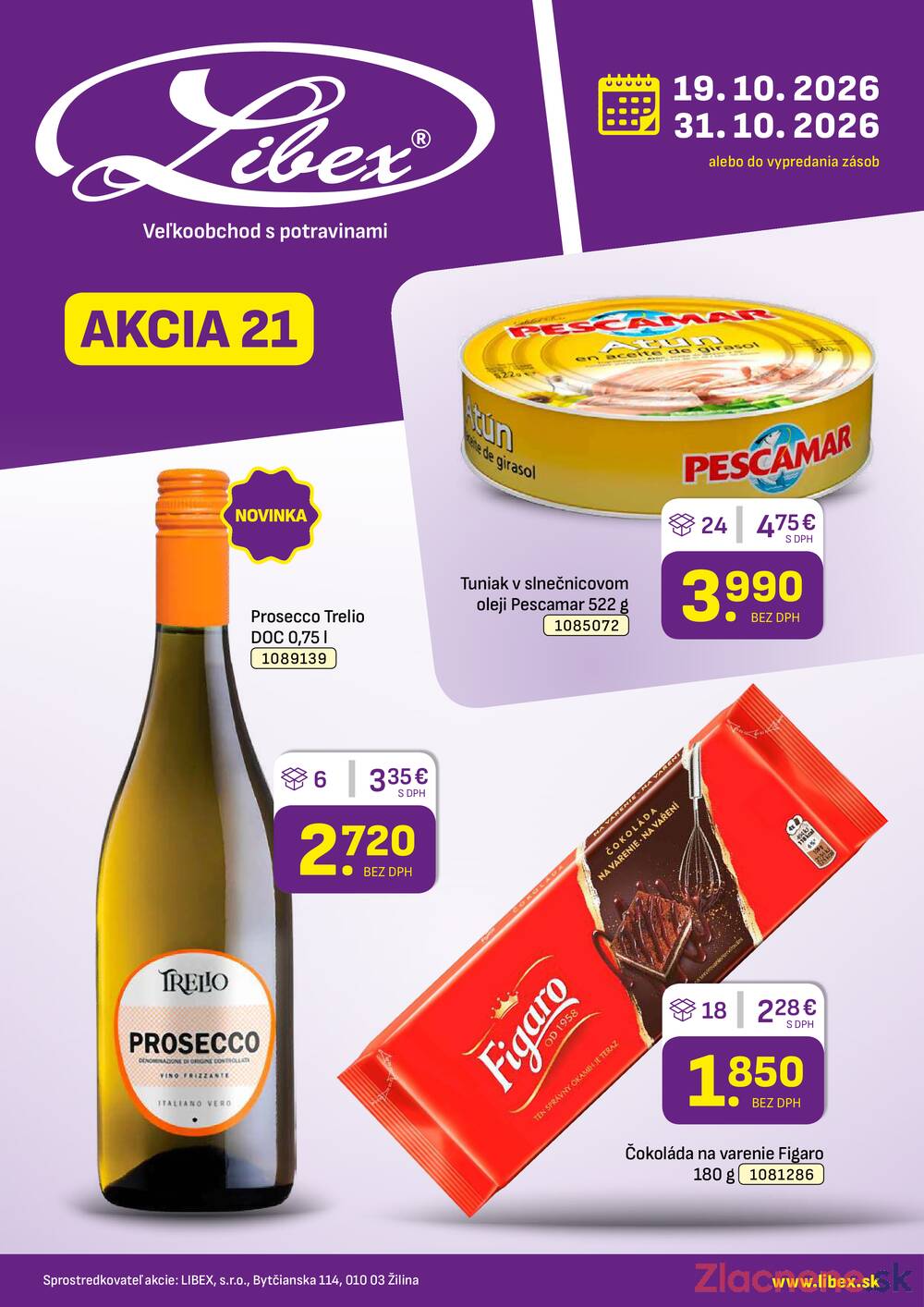 Leták Libex - Libex do 31.10. - strana 1 Leták Libex - Libex do 31.10. - strana 1